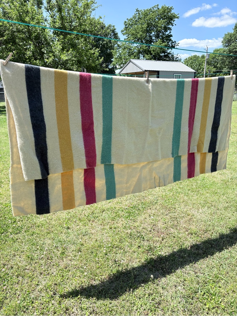 Trapper Point wool blanket